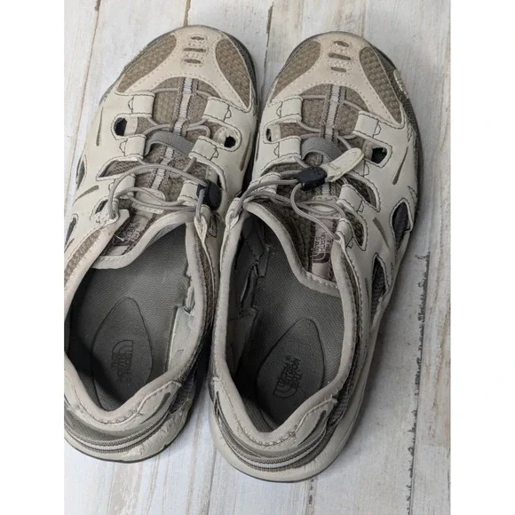 The North Face Women's HEDGEFROG X2 Hiking Water Sandal Shoes Size 7.5 Tan Brown - Picture 5 of 7